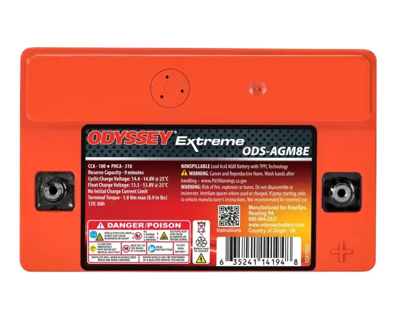 Odyssey Battery Powersport Extreme Agm Battery (Pc310) 2