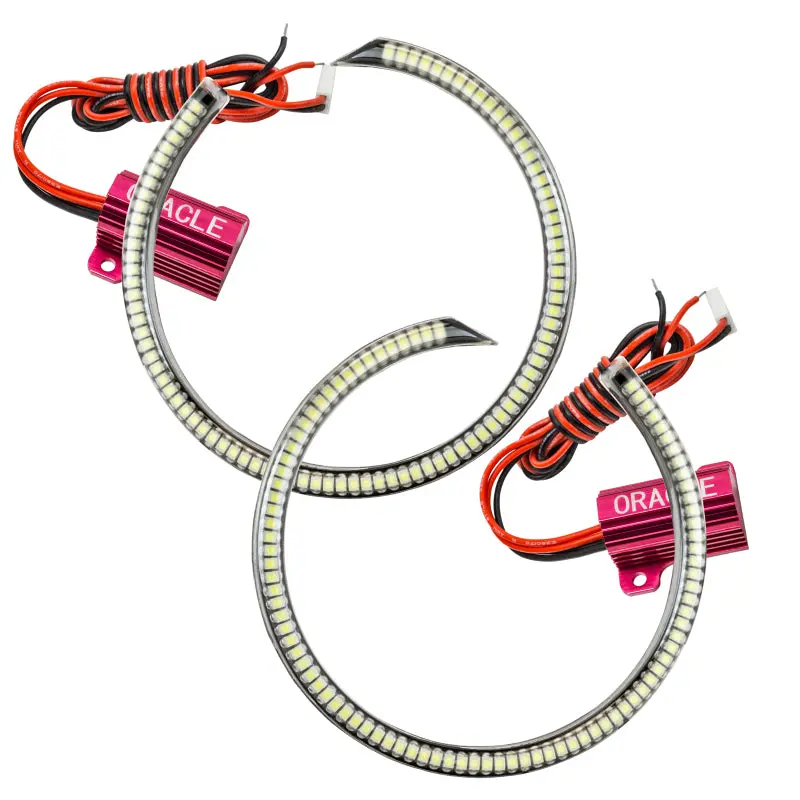 Oracle Ford Mustang 10-13 Wp Led Fog Halo Kit (Grille Style) - White 1