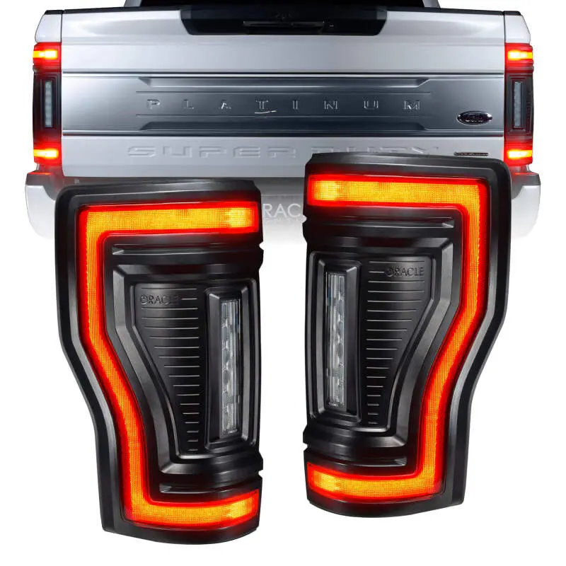 Oracle Lighting 17-22 Ford F-250/350 (Black Series) Flush Mount Led Tail Lights 1
