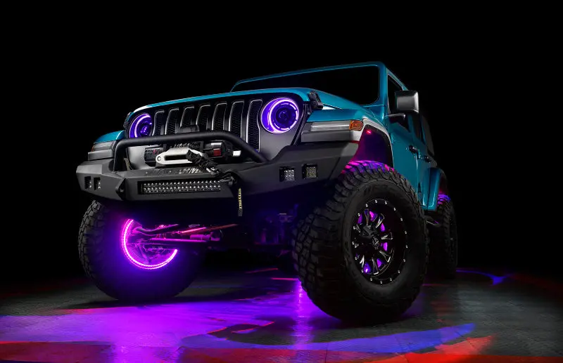Oracle Lighting Led Illuminated Wheel Rings - Colorshift Rgb+W 2