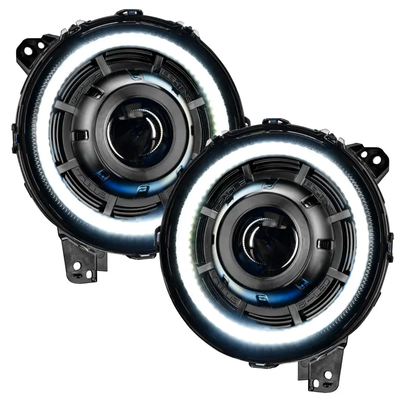 Oracle Oculus Bi-Led Projector Headlights For Jeep Jl/Gladiator Jt - Matte Blk - 5500K 1