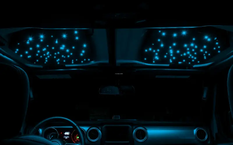 Oracle Starliner Fiber Optic Hardtop Headliner For Wrangler Jl/Gladiator Jt Colorshift 2