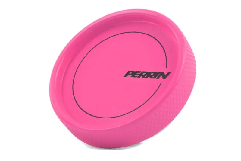 Perrin 02-25 Subaru Impreza/Wrx/Sti & 13-25 Crosstrek/Brz/Fr-S/Gr86/Gr86 Oil Fill Cap - Hyper Pink 2