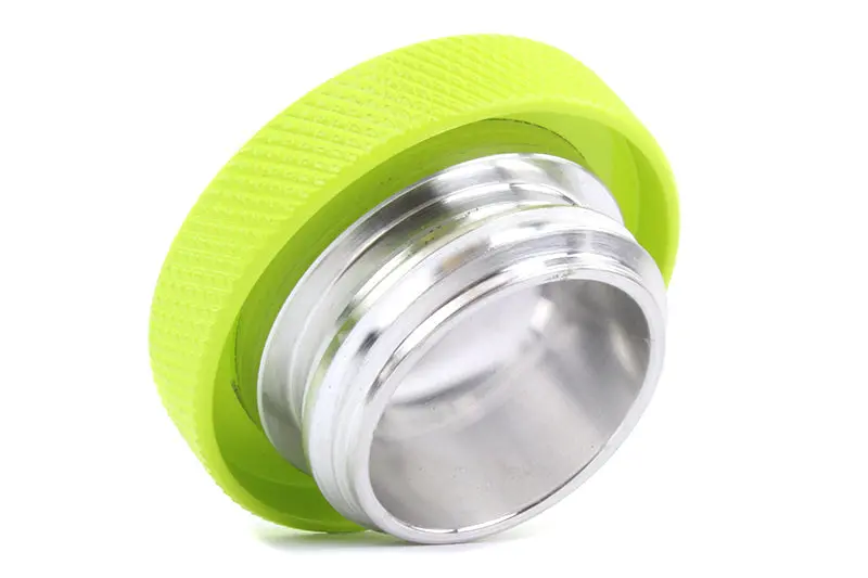 Perrin 02-25 Subaru Impreza/Wrx/Sti & 13-26 Crosstrek/Brz/Fr-S/Gr86/Gr86 Oil Fill Cap - Neon Yellow 1