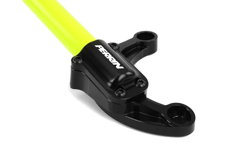Perrin 08-14 Wrx/Sti/Impreza / 14-18 Forester / 13-17 Crosstrek / 05-09 Legacy Fr Strut Bar - Yellow 2