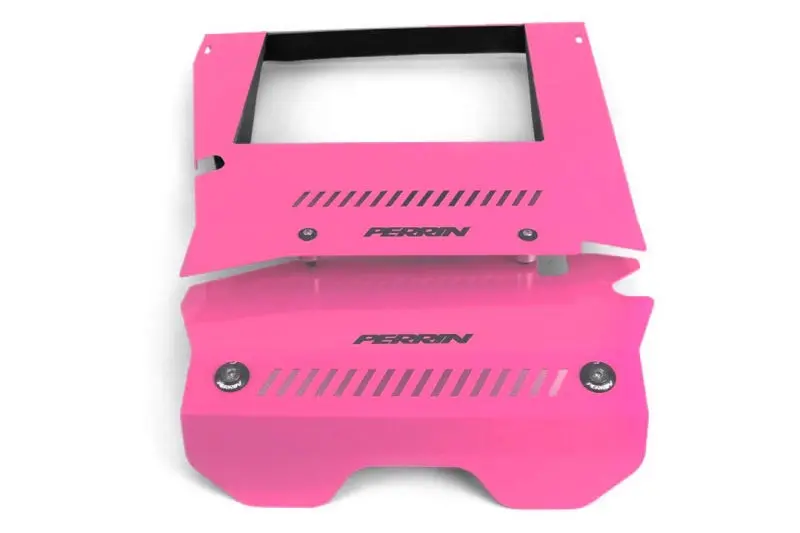 Perrin 15-21 Subaru Wrx Engine Cover Kit (Intercooler & Pulley Covers Incl.) - Hyper Pink 1