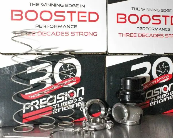 Precision Turbo Pw40 40Mm V-Band Wastegate Bolt On Upgrade For Tial Mvs 38Mm Wg 1
