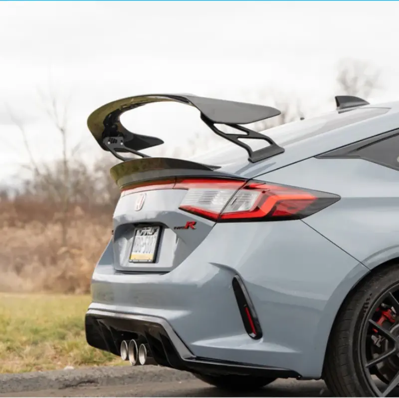 Prl Wing Riser Kit For 2023+ Honda Civic Type R Fl5 – Adjustable Spoiler Lift 2