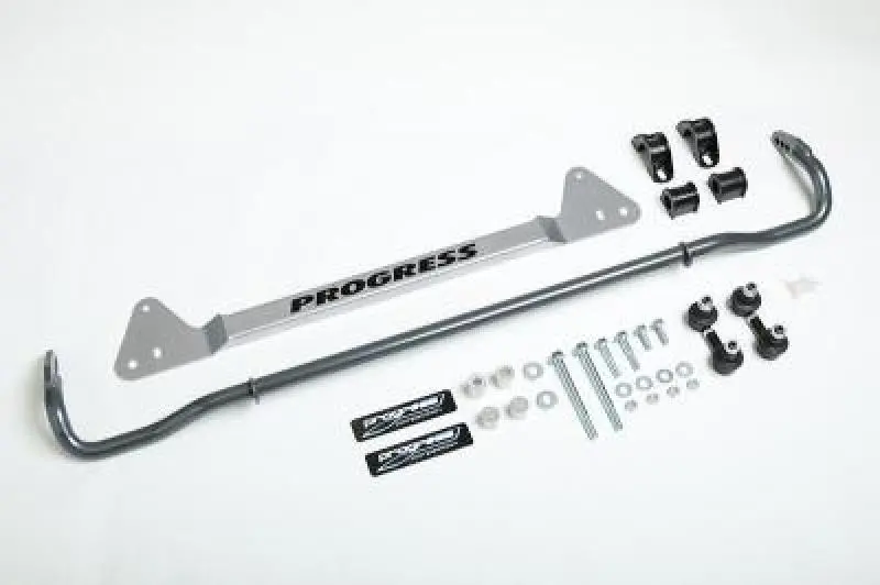 Progress Tech 92-95 Honda Civic Rear Sway Bar (22Mm - Adjustable) Incl Bar Brace And Adj End Links 2