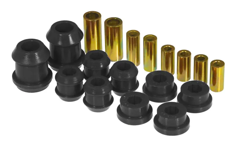 Prothane 92-95 Honda Civic Front Upper/Lower Control Arm Bushings - Black 1