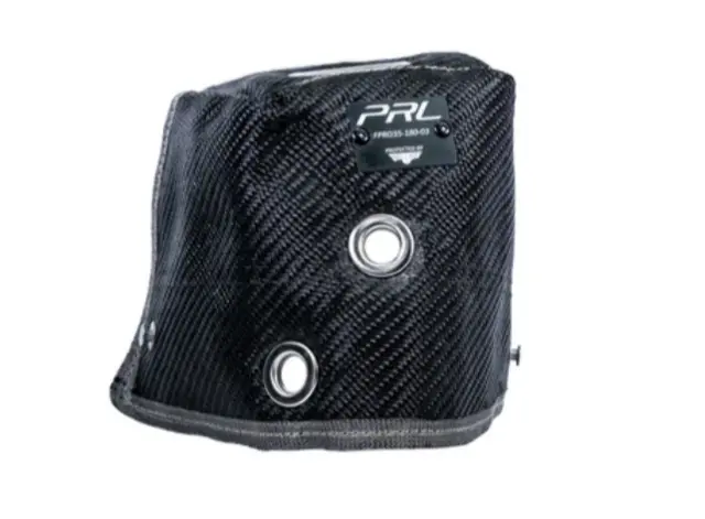 Ptp X Prl 2017-2021 Honda Civic Type-R Fk8 Downpipe Black Lava Elbow Blanket 1