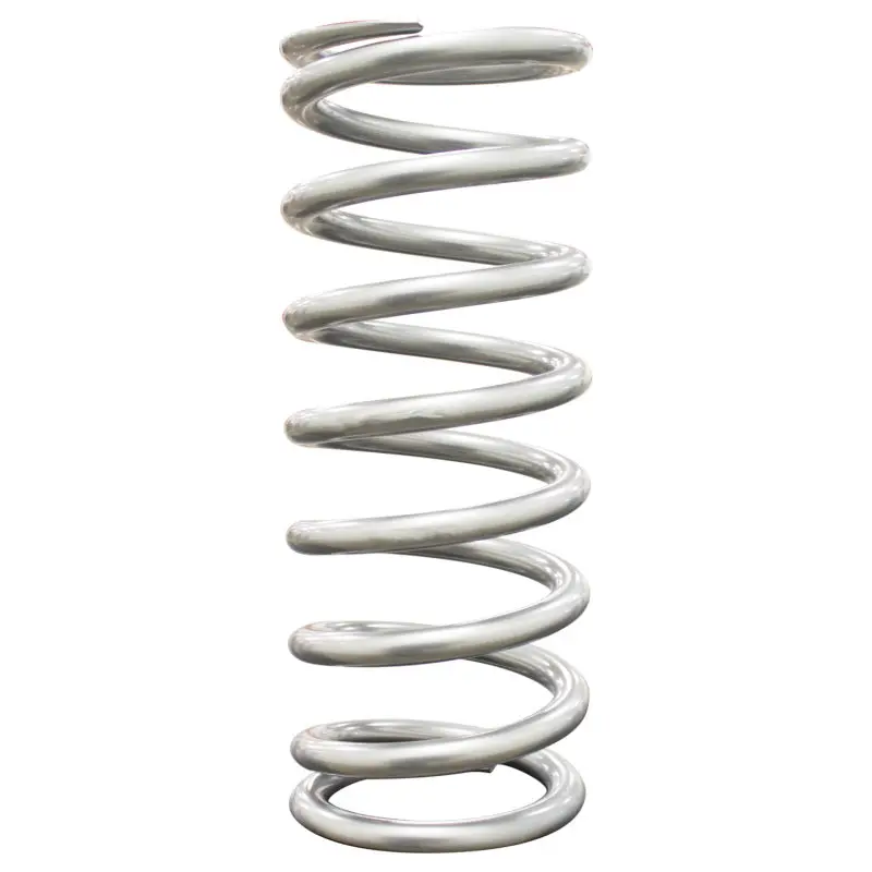 Qa1 2-1/2In Id High Travel Spring - 10In Length X 200Lbs/In - Silver Powder Coated 2