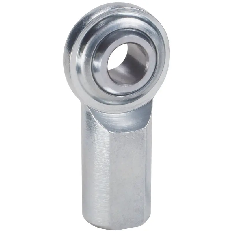 Qa1 C Series 2-Pc Rod End - Female/Right Hand - .25In Bore X 1/4-28 - Carbon Steel 1