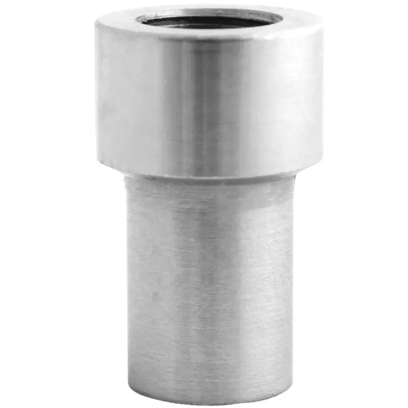 Qa1 Tube Adapter - 1In Od - Smooth - Right Hand - 1/2-20 Thread .120 Wall - Alloy 1