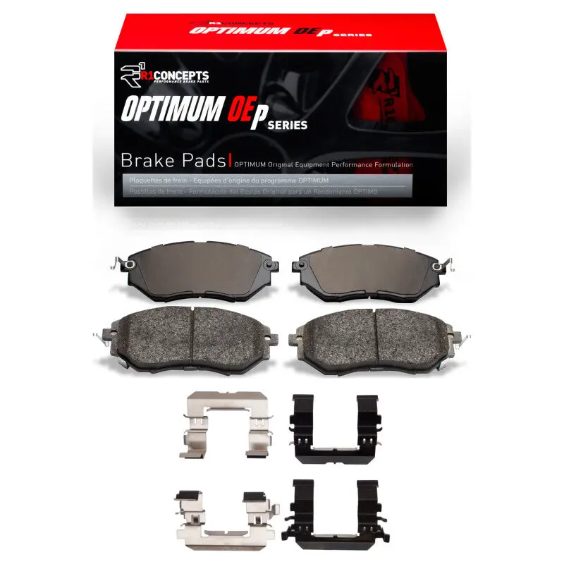 R1 15-21 Subaru Wrx Front Optimum Oe Pads & Hardware Kit 1