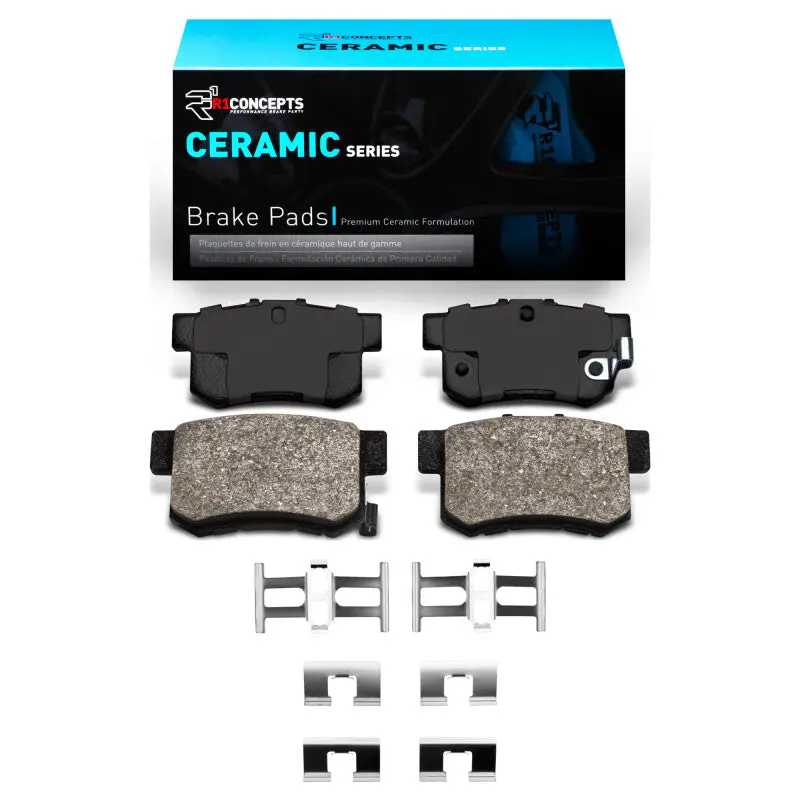 R1 1987-2022 Acura Tl Rear R1 Ceramic Pads & Hardware Kit 1