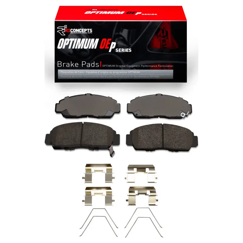 R1 1999-2014 Acura Tsx Front R1 Optimum Oe Pads & Hardware Kit 1