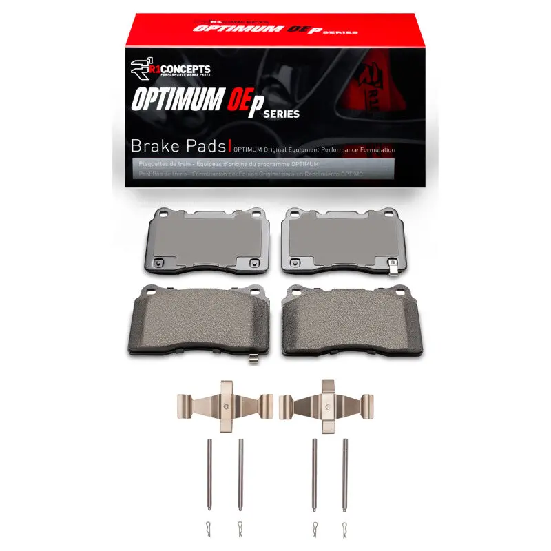 R1 2003-2020 Subaru Brz Front R1 Optimum Oe Pads & Hardware Kit 1