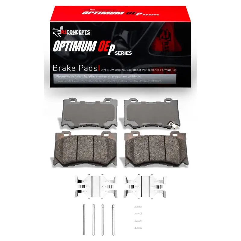 R1 2008-2025 Infiniti Fx50 Front R1 Optimum Oe Pads & Hardware Kit 1