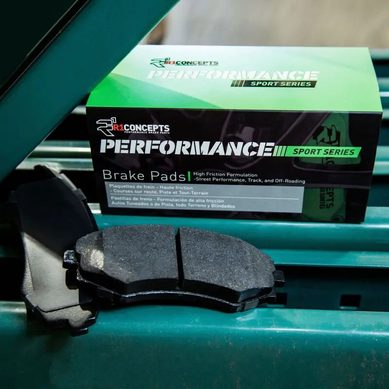 R1 2015-2025 Audi A3 Quattro Rear R1 Performance Sport Pads & Hardware Kit 2
