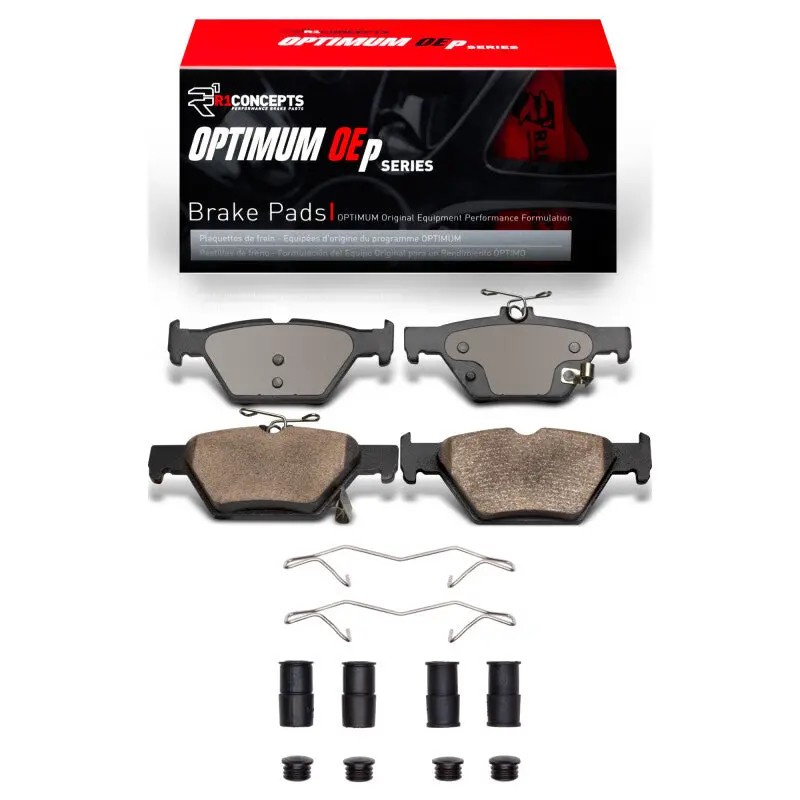 R1 2015-2025 Subaru Impreza Rear R1 Optimum Oe Pads & Hardware Kit 1