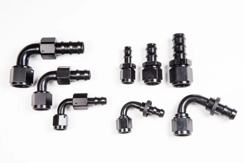 Radium Engineering 6An 90Deg Pushlok Hose End 1