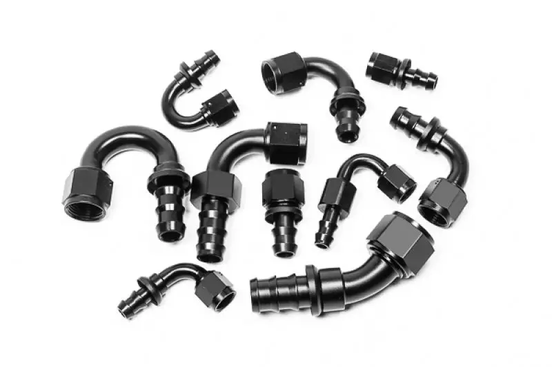 Radium Engineering 8An 90Deg Pushlok Hose End 1
