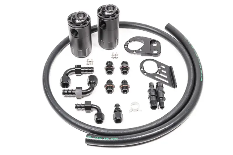 Radium Engineering Dual Catch Can Kit Fiesta St Fluid Lock 1