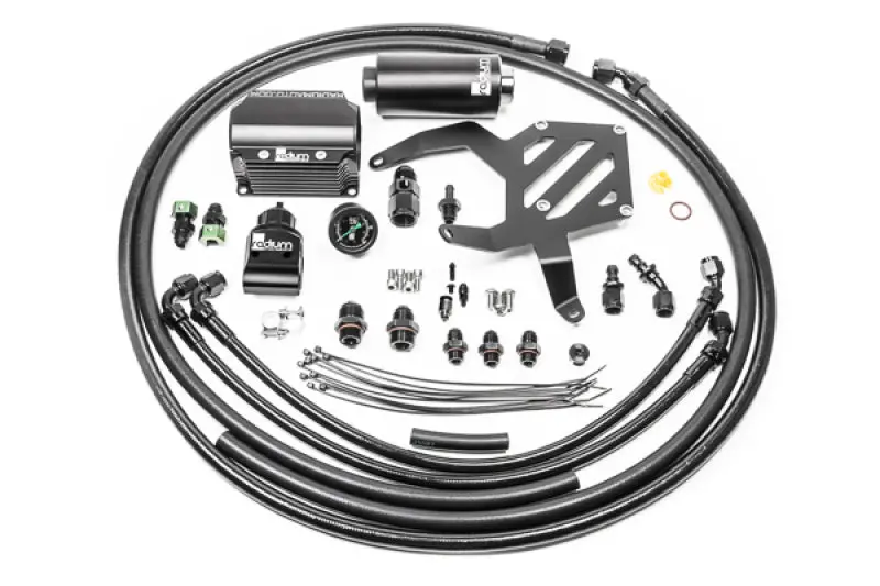 Radium Engineering Fr-S/Brz/Gt86/Gr86 Fuel Hanger Plumbing Kit W/ Microglass Filter 1
