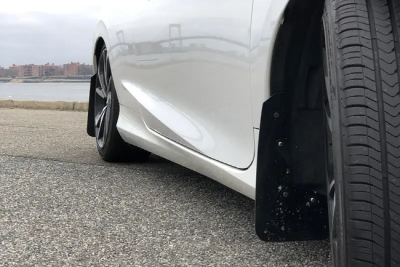 Rally Armor 16-21 Honda Civic Si Black Ur Mud Flap W/Red Logo 2