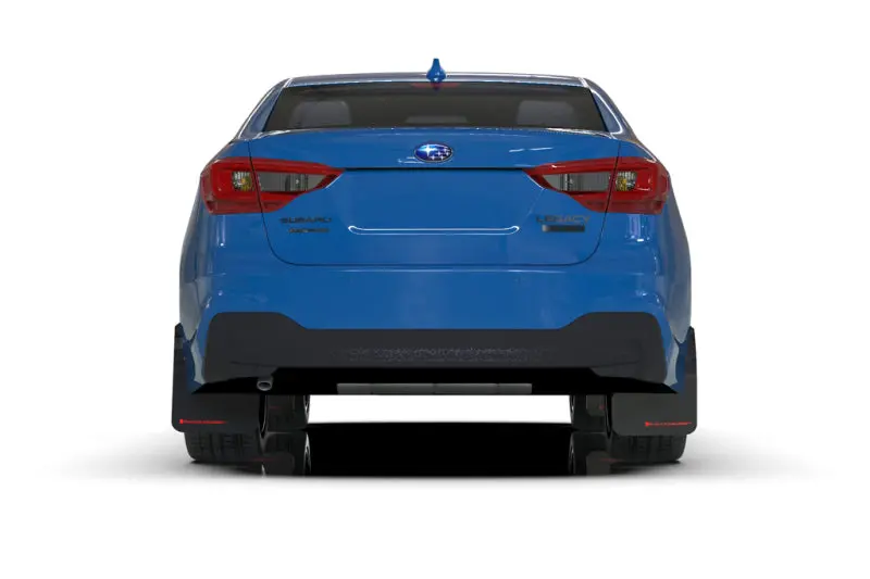 Rally Armor 20-25 Subaru Legacy Black Ur Mud Flap W/Red Logo 2