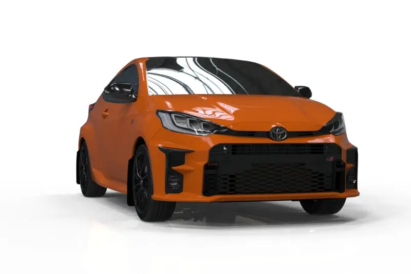 Rally Armor 20-26 Toyota Gr Yaris Black Mud Flap W/Grey Logo 2