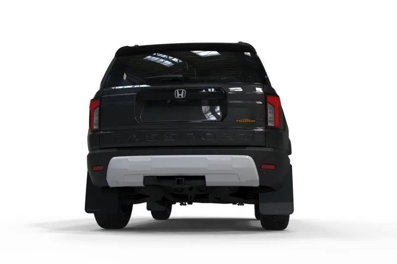 Rally Armor 2026 Honda Passport Black Ur Mudflap - Orange Logo 2