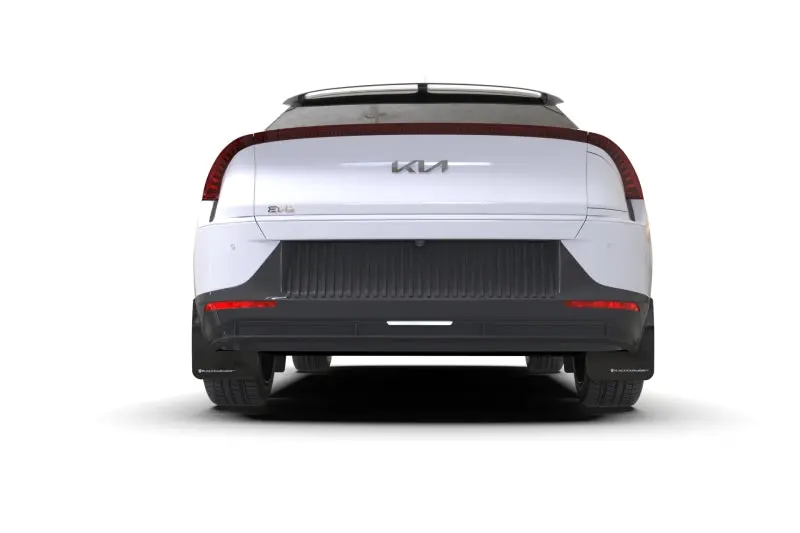 Rally Armor 22-24 Kia Ev6 Black Ur Mud Flap Dark Grey Logo 2