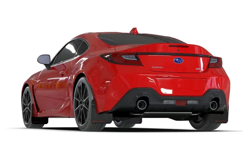 Rally Armor 22-26 Subaru Brz / Toyota Gr86 Black Ur Mud Flap W/Dark Grey Logo 2
