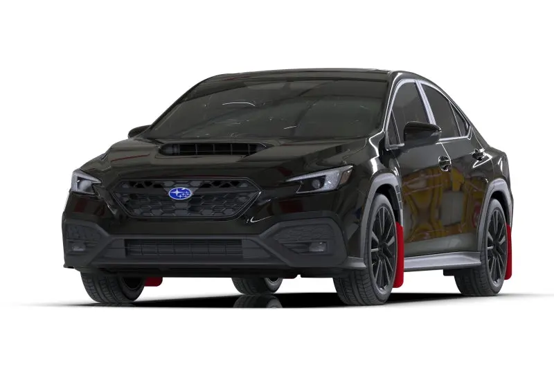 Rally Armor 22-26 Subaru Wrx Red Ur Mud Flap W/Black Logo 2