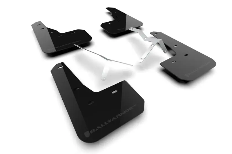 Rally Armor 23-25 Acura Integra A-Spec Black Ur Mud Flap W/Dark Grey Logo (No Drill Req) 1
