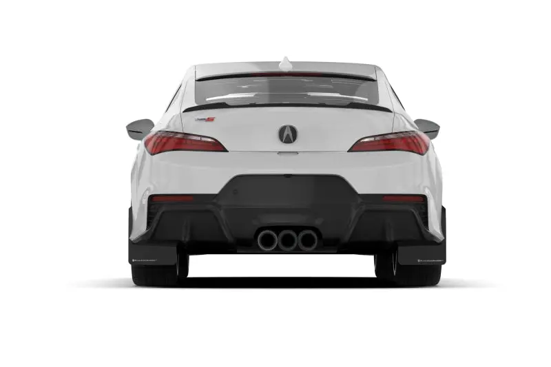 Rally Armor 23-25 Acura Integra A-Spec Black Ur Mud Flap W/Red Logo (No Drilling Req.) 2