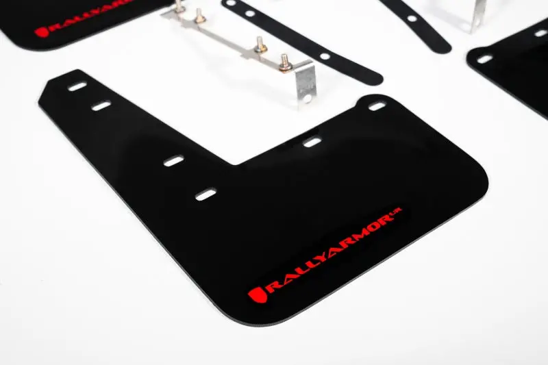Rally Armor 23-26 Toyota Gr Corolla Black Ur Mud Flap W/Red Logo 1