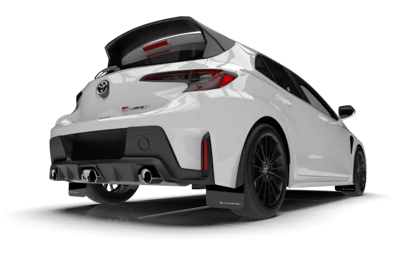 Rally Armor 23-26 Toyota Gr Corolla Black Ur Mud Flap W/White Logo 2