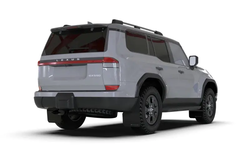 Rally Armor 24-26 Lexus Gx 550 Luxury Black Ur Mud Flap - Silver Logo 2