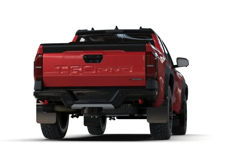Rally Armor 24-26 Toyota Tacoma Gen 4 Black Ur Mud Flap W/Metallic Black Logo 2