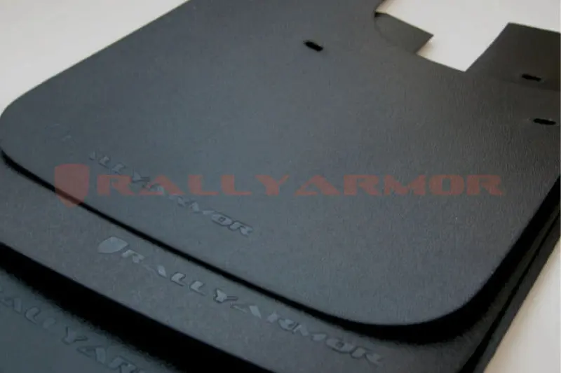Rally Armor 93-01 Subaru Impreza Rs Basic Black Mud Flap W/ Black Logo 1