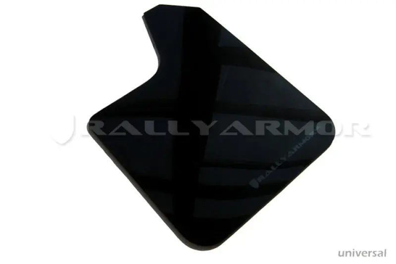 Rally Armor Universal Fit (No Hardware) Blue Ur Mud Flap White Logo 2