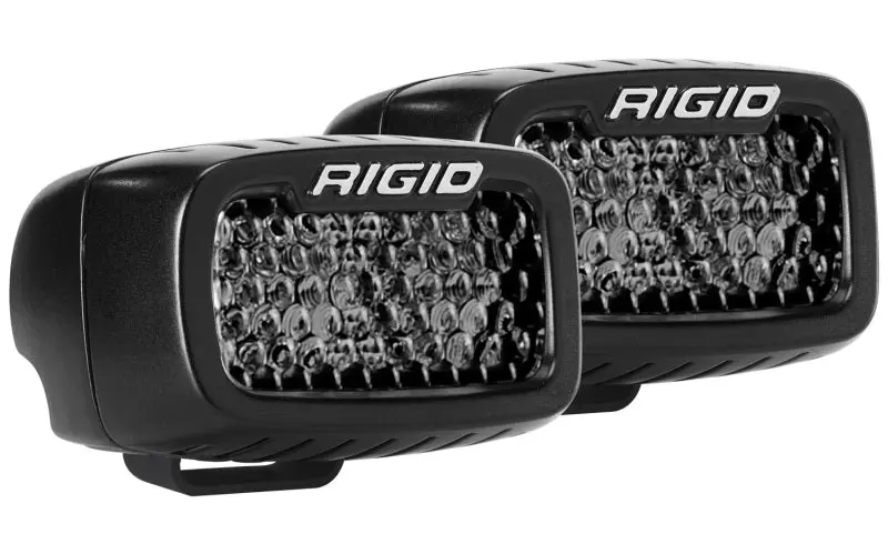 Rigid Industries Sr-M Series Pro Midnight Edition - Spot - Diffused - Pair 2
