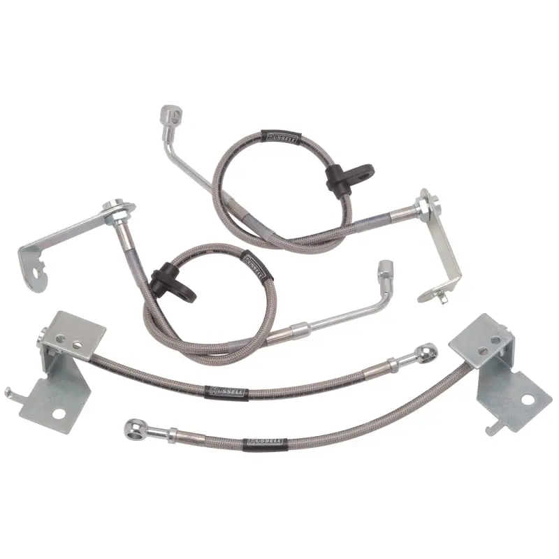 Russell Performance 05-11 Ford Mustang (With Abs) Brake Line Kit 1