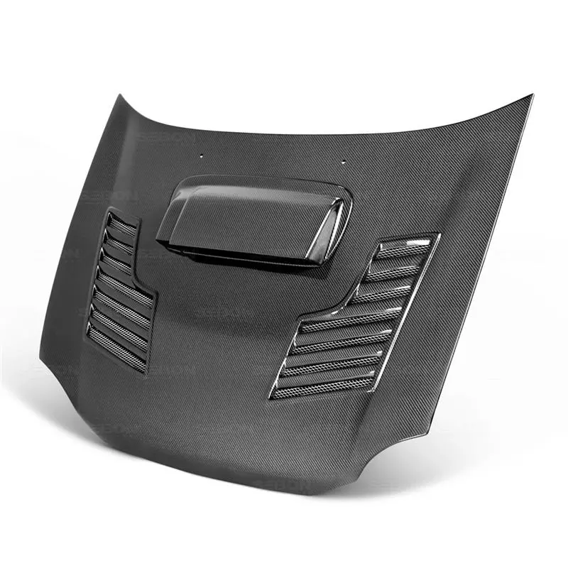 Seibon 02-03 Subaru Wrx Cwii Carbon Fiber Hood 1