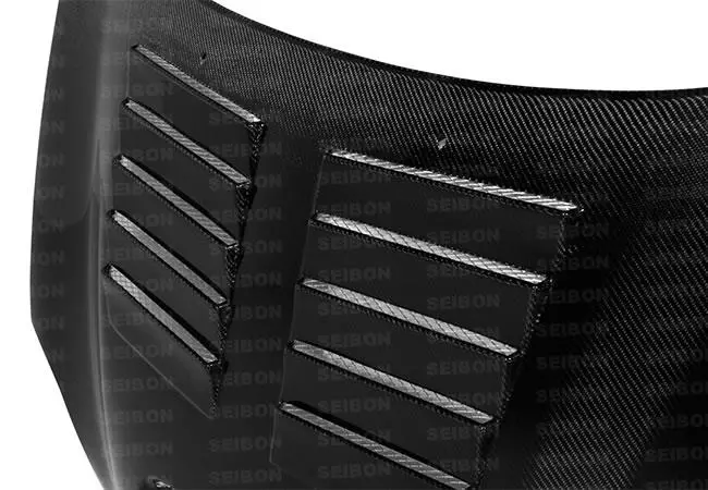 Seibon 03-05 Dodge Srt-4 Gt-Style Carbon Fiber Hood 2