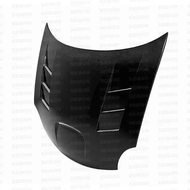 Seibon 03-05 Dodge Srt-4 Ts Style Carbon Fiber Hood 2