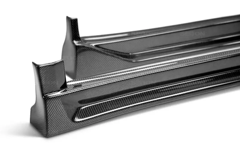 Seibon 04-05 Subaru Wrx Cw Carbon Fiber Side Skirts 1